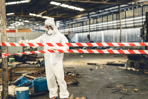 Professional Crime Scene Cleanup technician working in Greenacres, WA